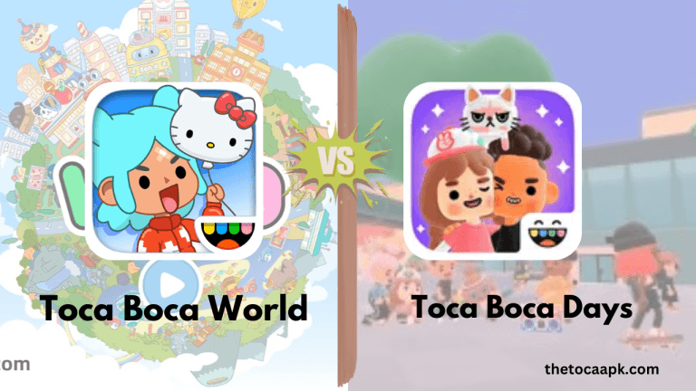 Toca Boca World vs Toca Boca Days