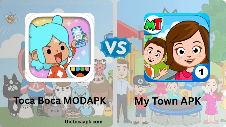 Toca Boca MOD APK Vs My Town: Which is More Fun? 8 Toca Boca MOD APK Vs My Town